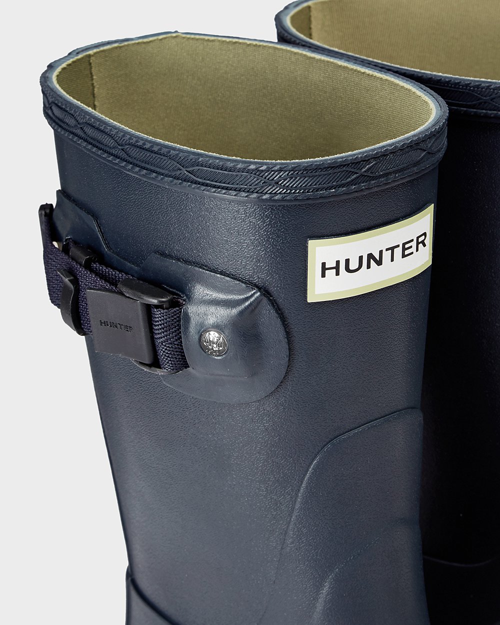 Women Hunter Norris Field | Short Rain Boots Navy | NZ-96753-OQBR